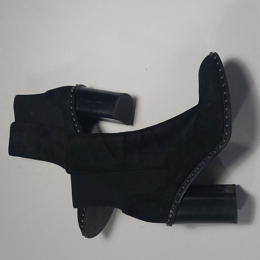 Rag & Bone Romi Studded Chelsea Leather Boots Size 38/ US 8M